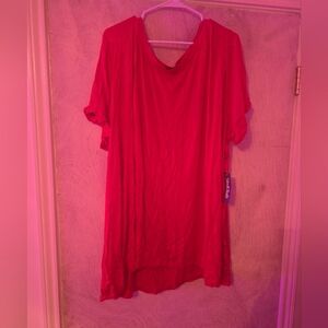 Modcloth Bold Red Top